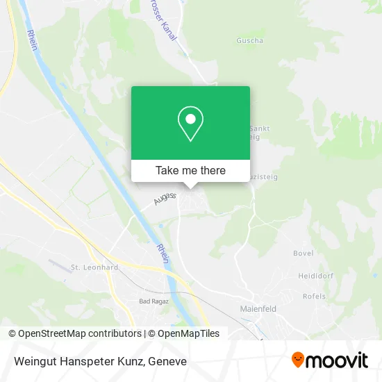 Weingut Hanspeter Kunz map