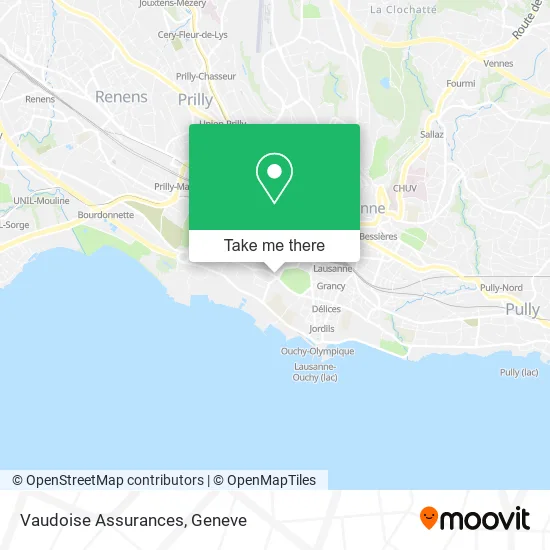 Vaudoise Assurances map