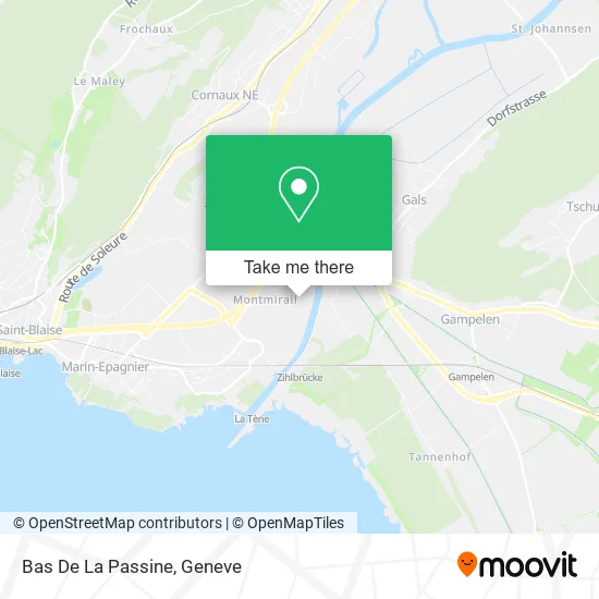 Bas De La Passine map