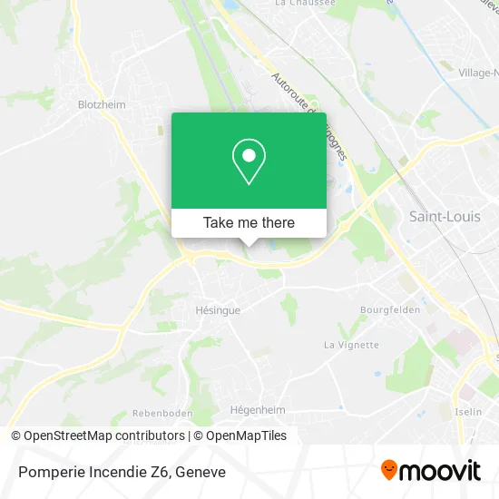 Pomperie Incendie Z6 map