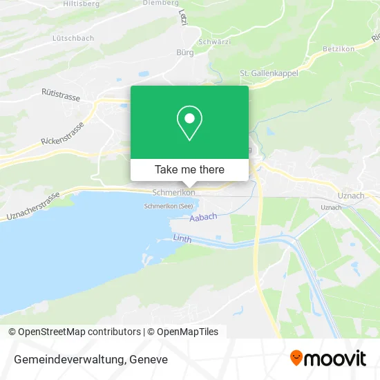 Gemeindeverwaltung map