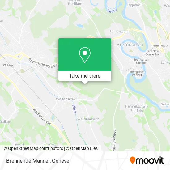 Brennende Männer map