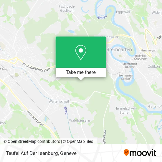 Teufel Auf Der Isenburg map