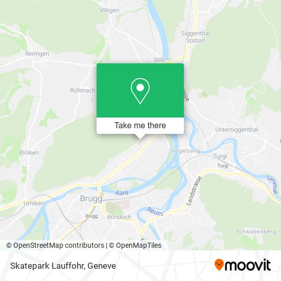 Skatepark Lauffohr map