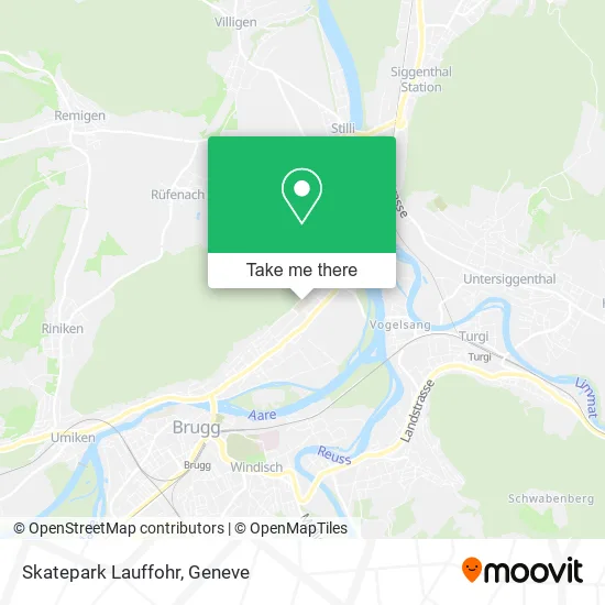 Skatepark Lauffohr map