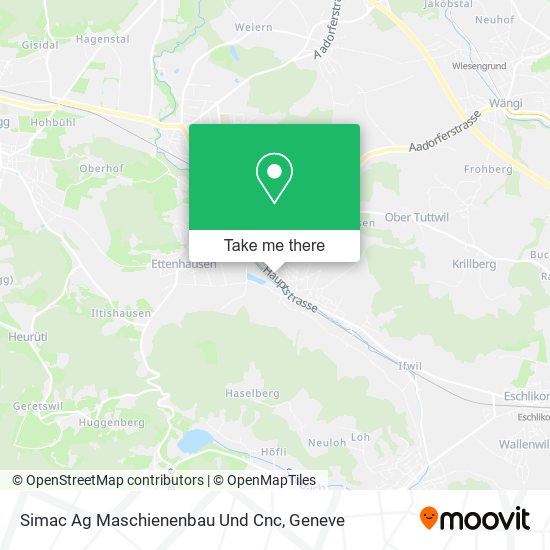 Simac Ag Maschienenbau Und Cnc map