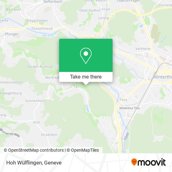 Hoh Wülflingen map