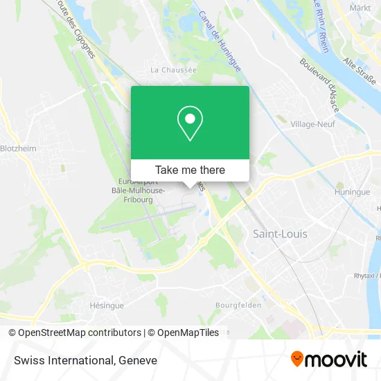 Swiss International map