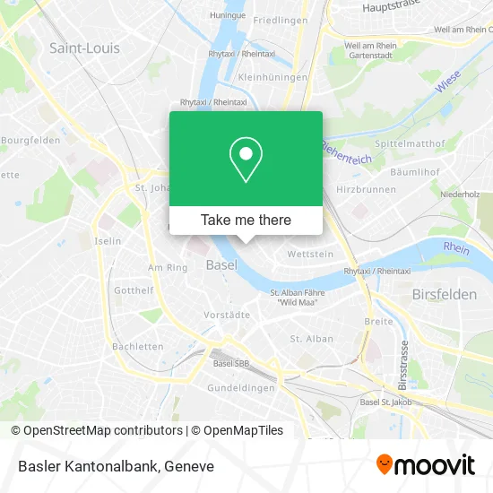 Basler Kantonalbank map