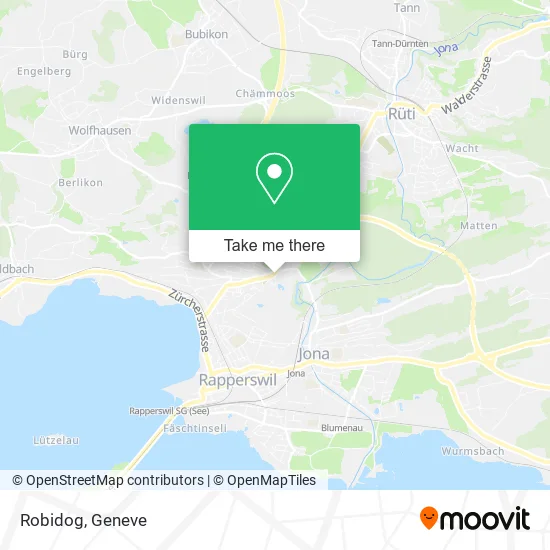 Robidog map