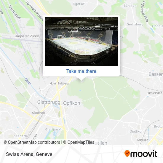 Swiss Arena map