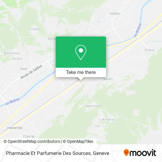 Pharmacie Et Parfumerie Des Sources map