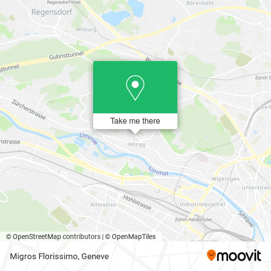 Migros Florissimo map