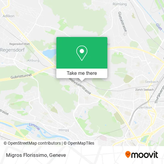 Migros Florissimo map