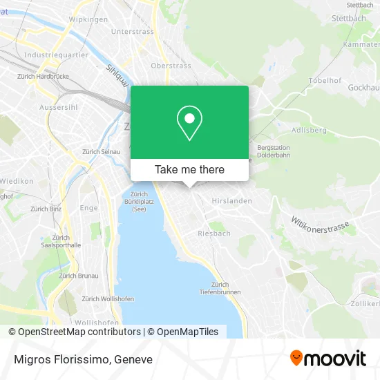 Migros Florissimo map