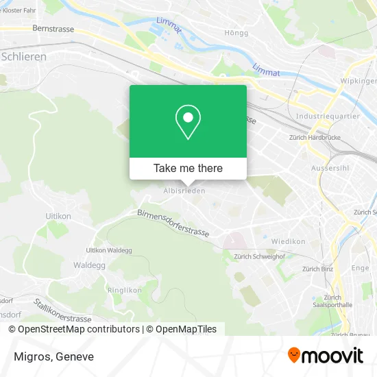 Migros map