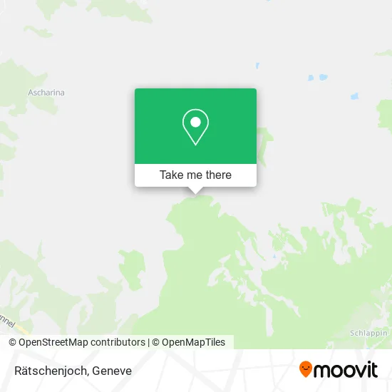 Rätschenjoch map