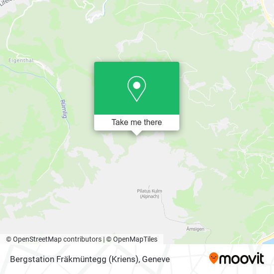 Bergstation Fräkmüntegg (Kriens) map