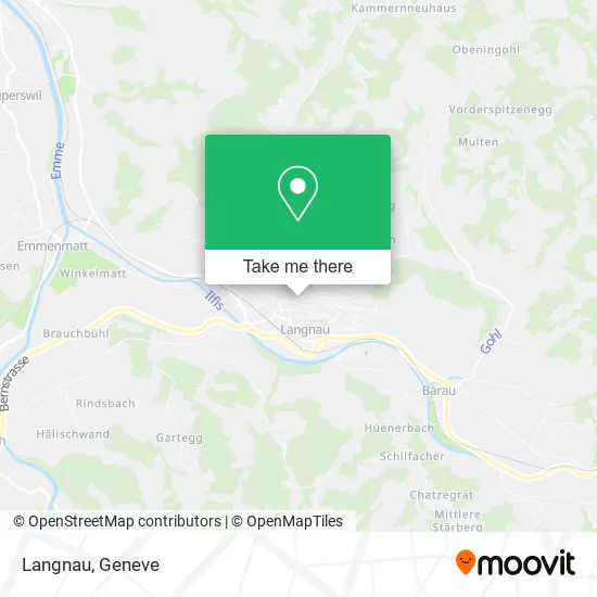 Langnau map