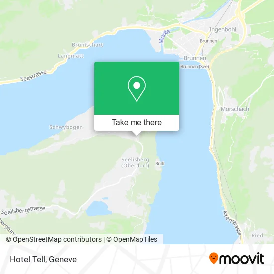Hotel Tell map