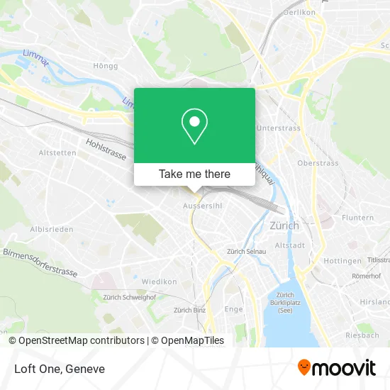 Loft One map