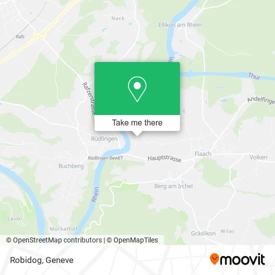 Robidog map