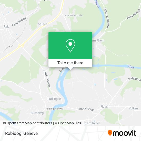 Robidog map