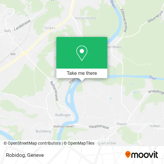 Robidog map