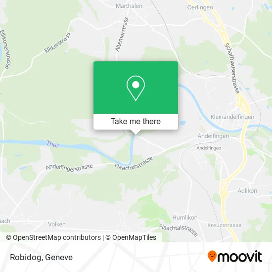 Robidog map