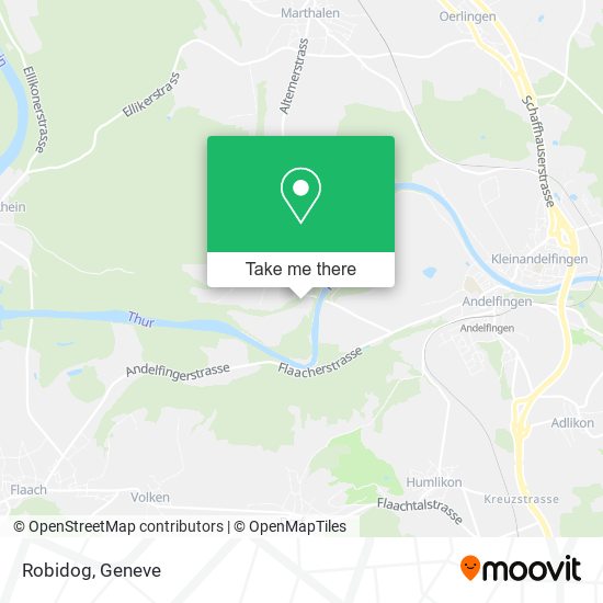 Robidog map