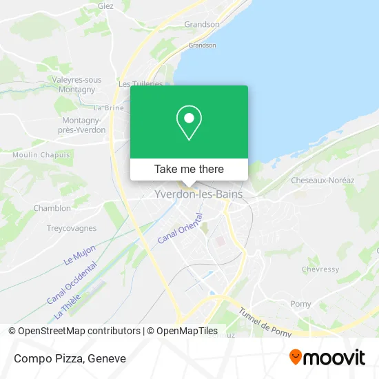Compo Pizza map