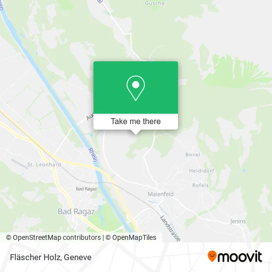 Fläscher Holz map