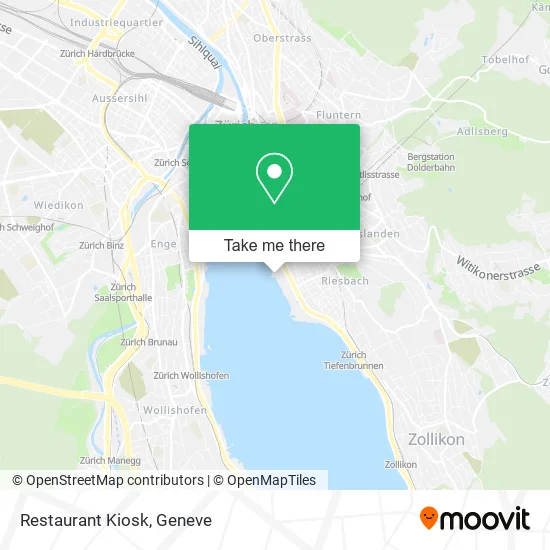 Restaurant Kiosk map