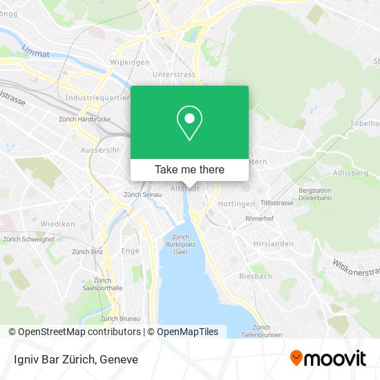 Igniv Bar Zürich plan