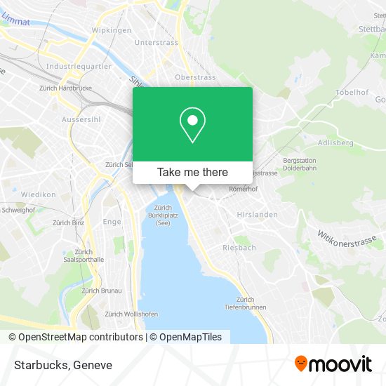 Starbucks map