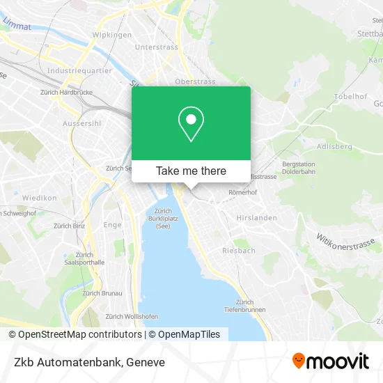 Zkb Automatenbank map