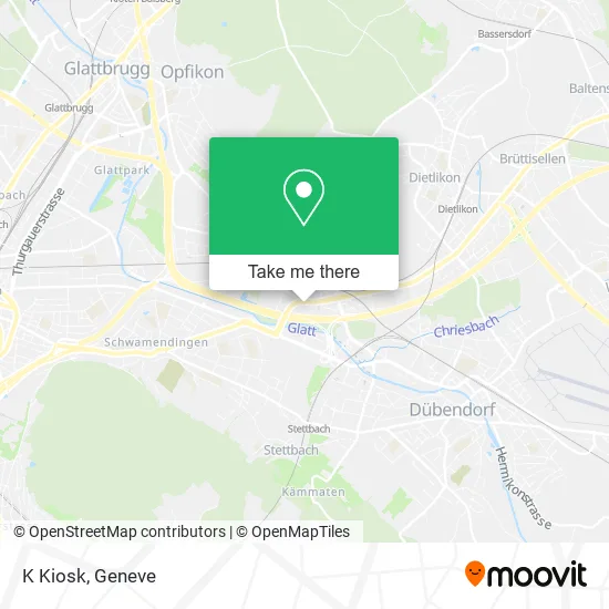 K Kiosk map