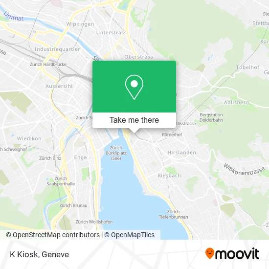 K Kiosk map