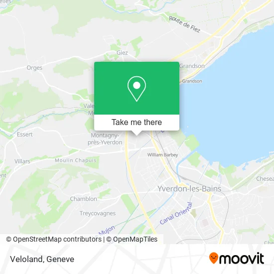 Veloland map