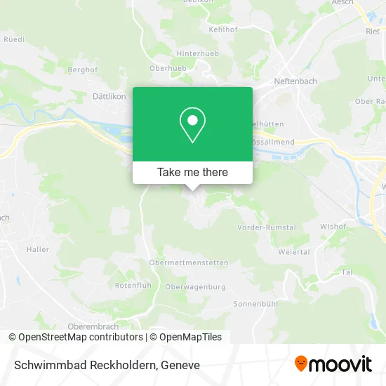 Schwimmbad Reckholdern map
