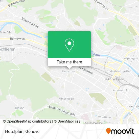 Hotelplan map