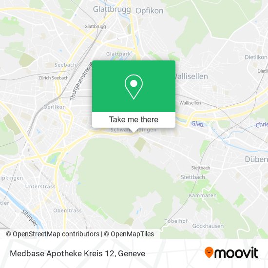 Medbase Apotheke Kreis 12 map