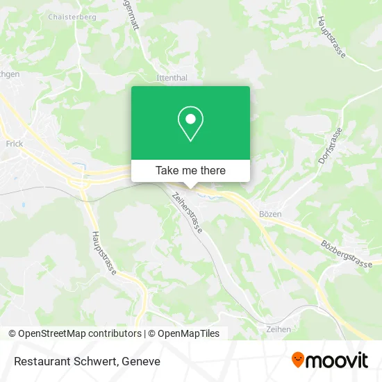 Restaurant Schwert map
