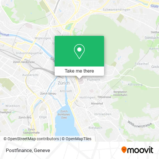 Postfinance map