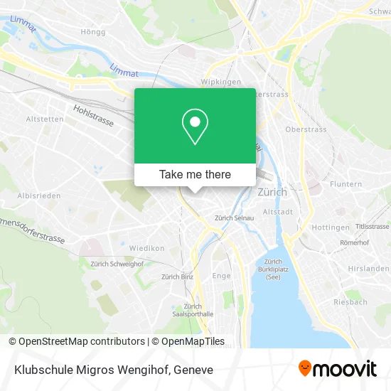 Klubschule Migros Wengihof plan