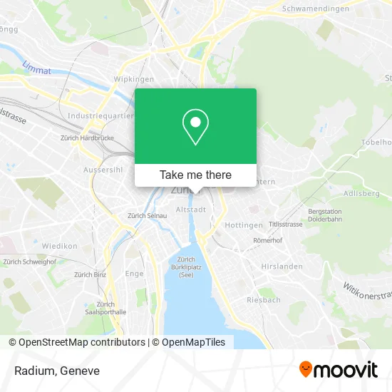 Radium map