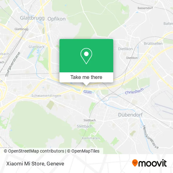 Xiaomi Mi Store map