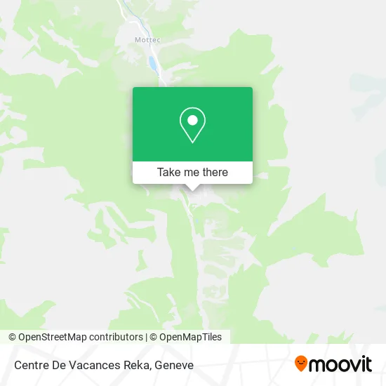 Centre De Vacances Reka map