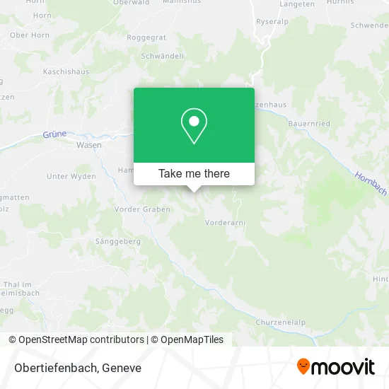 Obertiefenbach map
