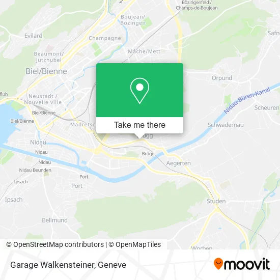 Garage Walkensteiner map